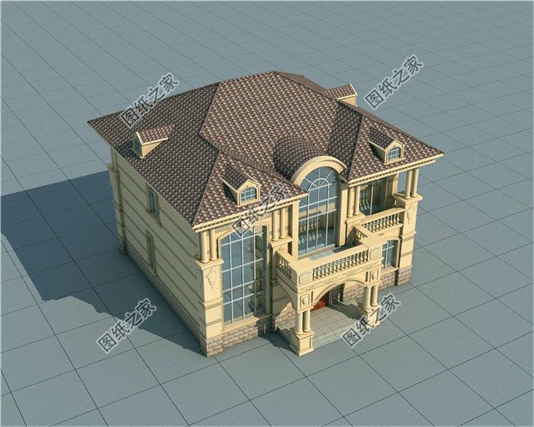 永不過(guò)時(shí)的帶露臺(tái)二層樓房設(shè)計(jì)圖，看了之后可真讓人心動(dòng)