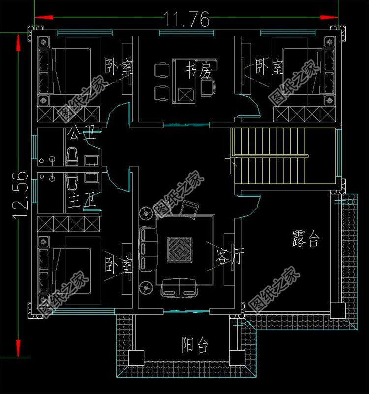 普通樓房效果圖，這才是適合老百姓生活的好戶(hù)型，好看還接地氣