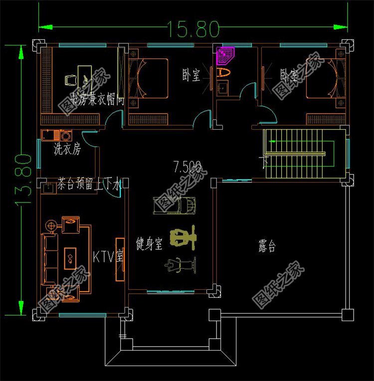最新農村別墅圖，新鮮出爐的好戶型，記得收藏好等到蓋房用