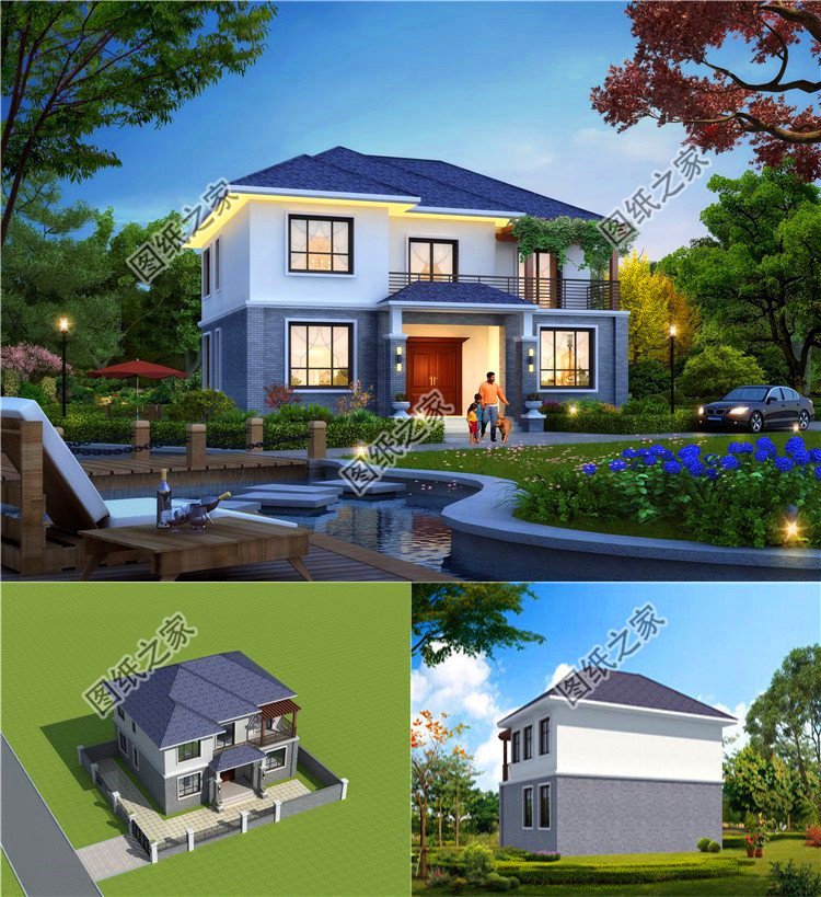 農村建房子必備戶型圖，今年建房選這些準沒錯，溫馨舒適