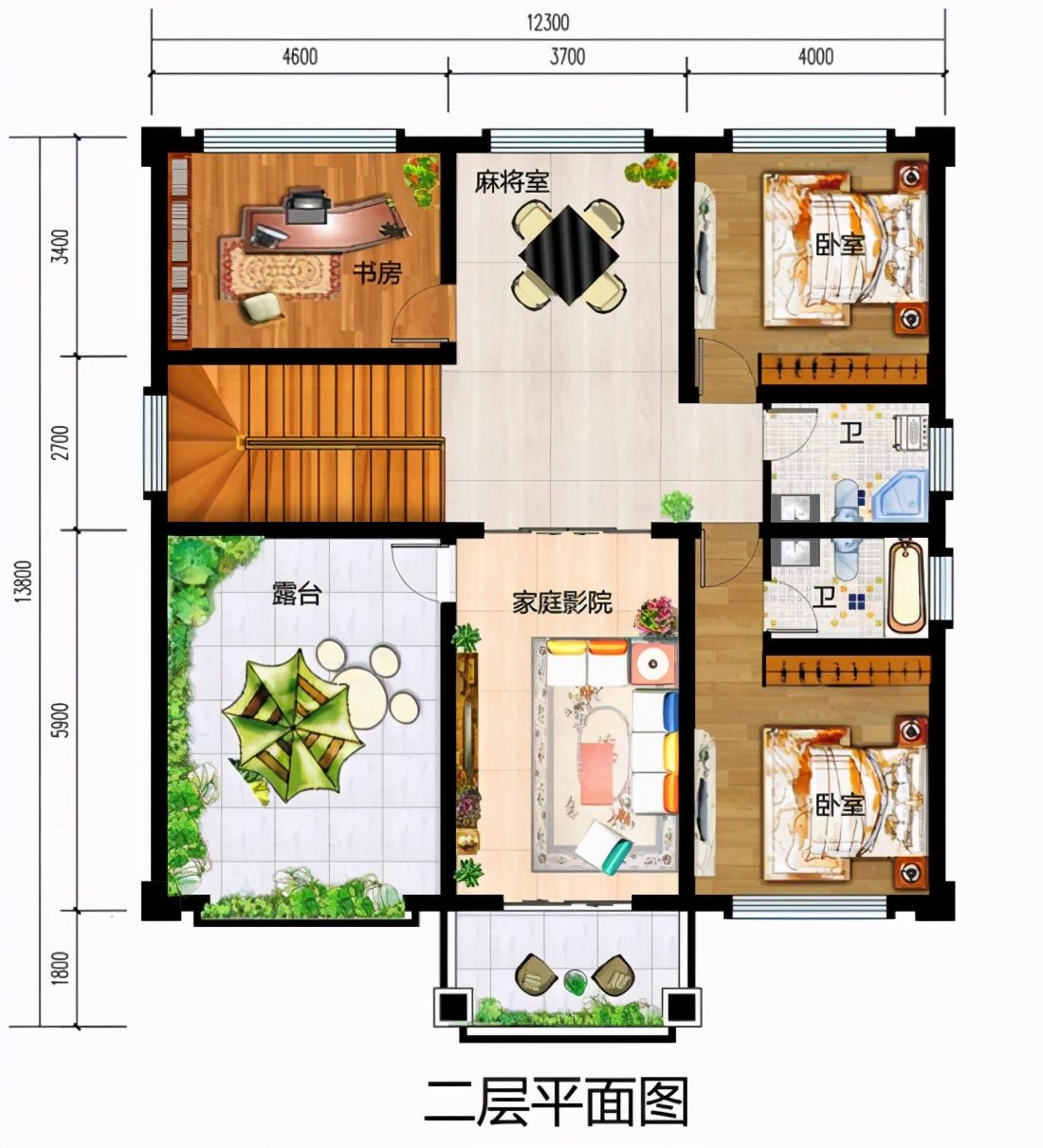 農村建房子必備戶型圖，今年建房選這些準沒錯，溫馨舒適