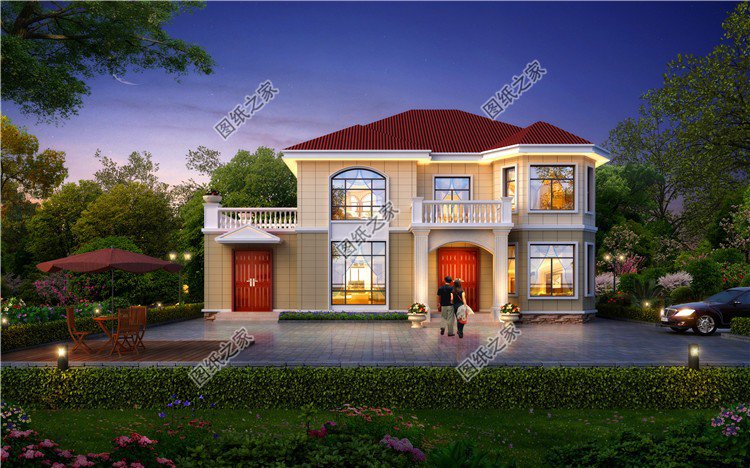 三套多種風格農村自建房效果圖，南北方都能建，收藏一棟回老家去建吧