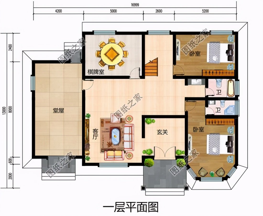 三套多種風格農村自建房效果圖，南北方都能建，收藏一棟回老家去建吧