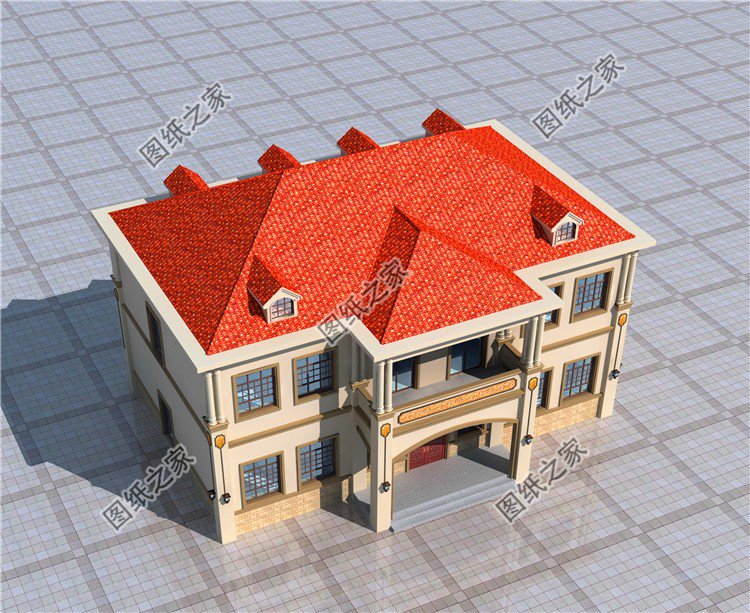 經典二層別墅設計圖，農村建房經典永流傳的戶型，看完不失望