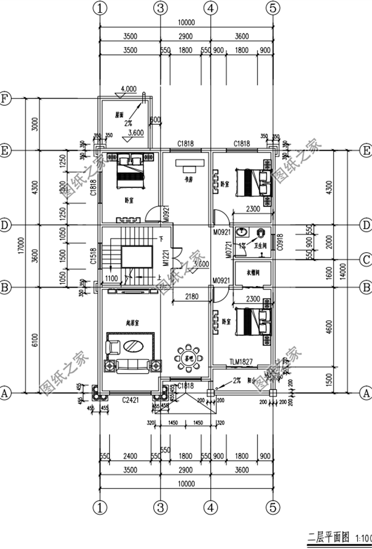 帶車庫三層別墅設(shè)計(jì)圖，有房有車才是硬道理，城里親戚看了羨慕