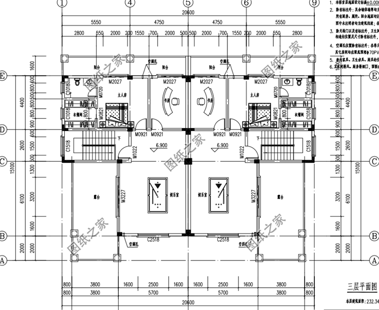 最新農(nóng)村雙拼戶型設(shè)計(jì)圖，一塊宅基地，和兄弟住一起它不香嗎