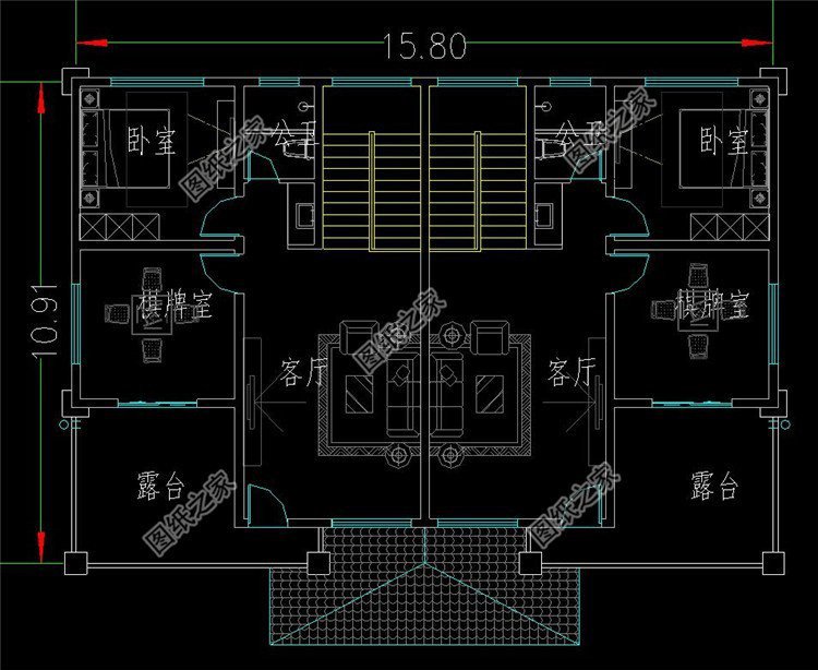 40萬農村雙拼別墅圖片，戶型這樣布局能提高空間利用率