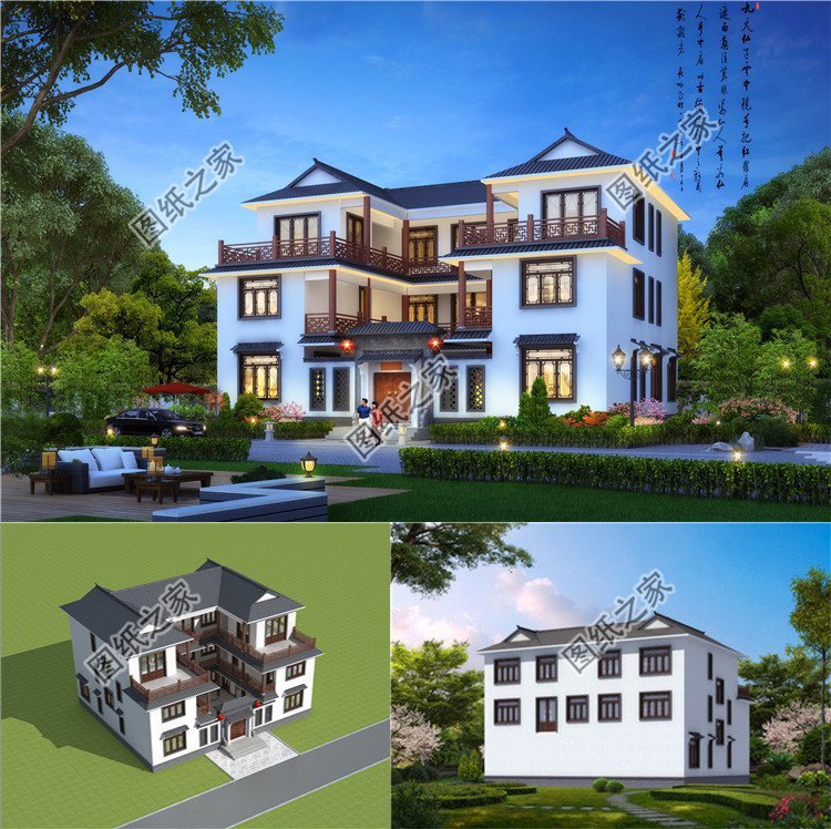 普通農村自建房屋圖，用心的規劃，合理的布局