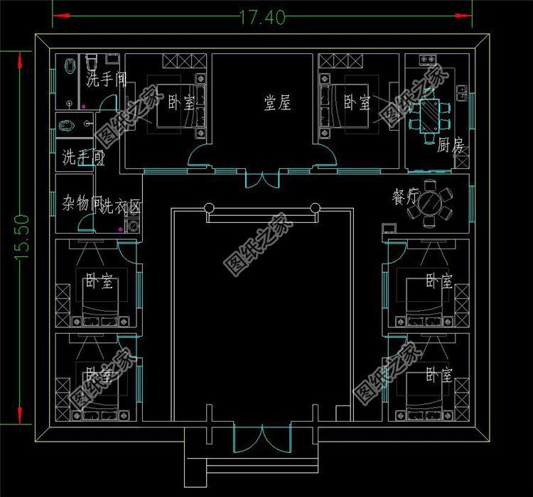 最簡單的農(nóng)村自建房帶院子圖片，只建一棟這樣的宅子也是不錯(cuò)的選擇