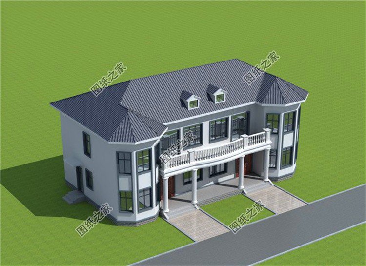 農(nóng)村兄弟雙拼戶型圖，親兄弟這樣建房，省時(shí)省力又省錢(qián)