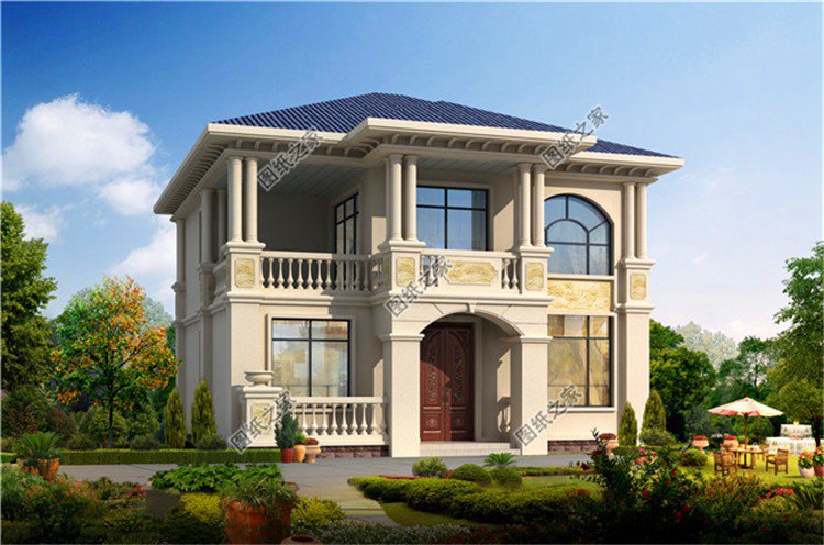 小戶型二層別墅設(shè)計(jì)圖，小戶型也有大幸福，農(nóng)村建房非他莫屬