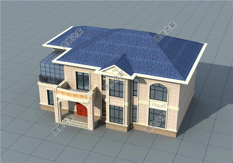 農村帶車庫二層樓房設計圖，在農村還是二層帶車庫最受歡迎，不少農村朋友都想建