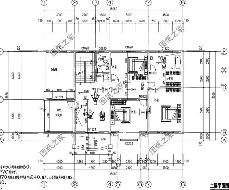 農村帶車庫二層樓房設計圖，在農村還是二層帶車庫最受歡迎，不少農村朋友都想建