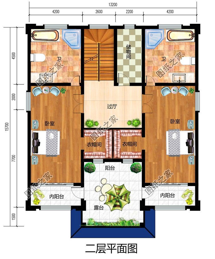 農村磚混三層別墅設計圖，采用磚混結構簡直太實用了，趕快收藏