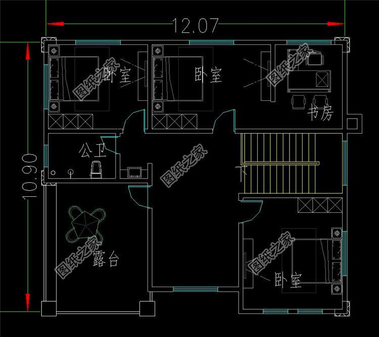 豪華三層自建別墅設(shè)計圖，不用百萬也可建成，城里人看著只能干羨慕