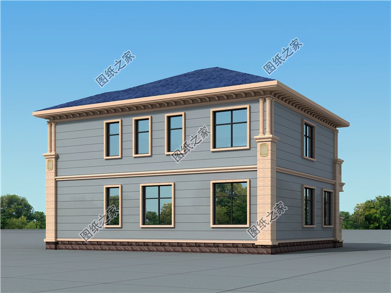 農村最新房子簡單的樣式，造價低實用感強，你愛了嗎？