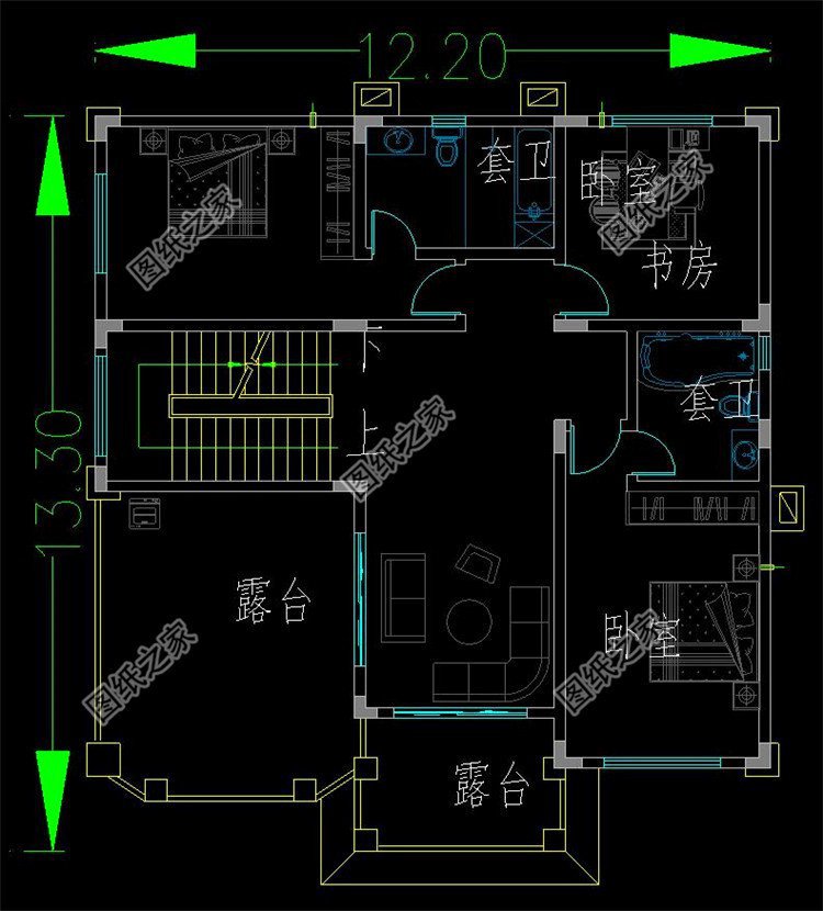 帶地下室三層自建房設計圖，地下室功能多，一般人都不敢點進來看