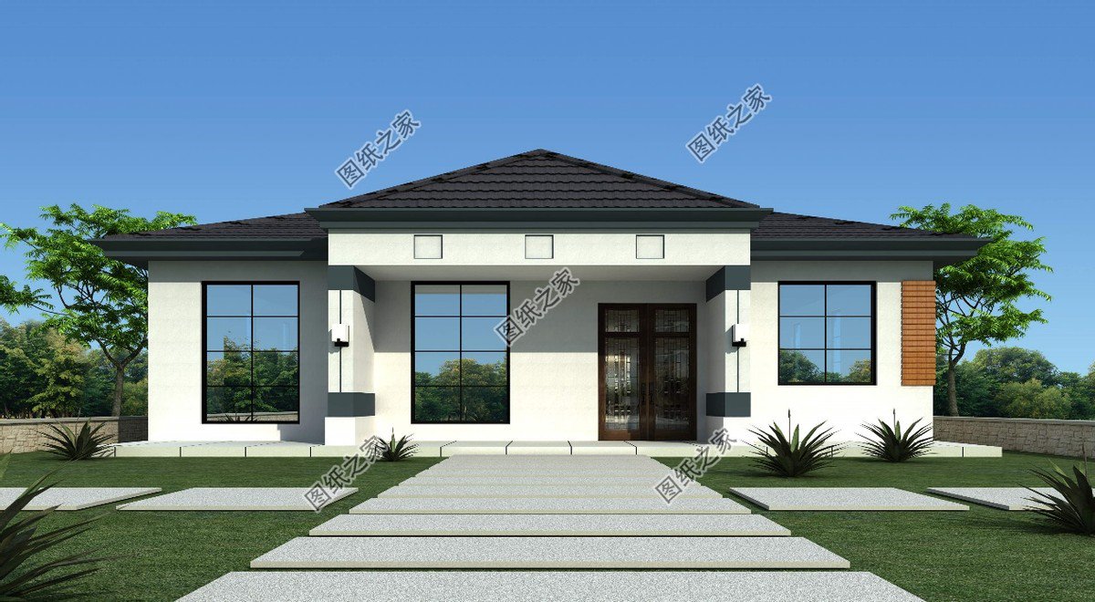 開間15米左右的一層自建房，空間足夠大，值得農村一建