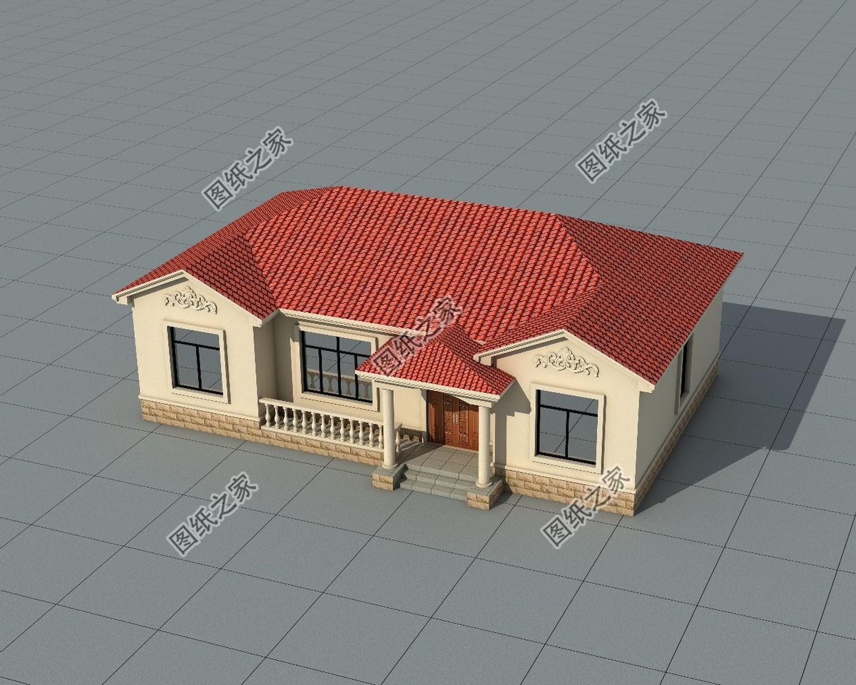 開間15米左右的一層自建房，空間足夠大，值得農村一建