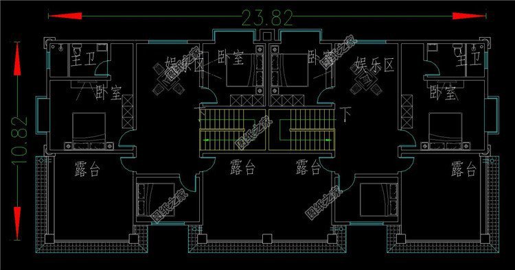 農村歐式風格的兄弟別墅，一家人住的舒服又自在