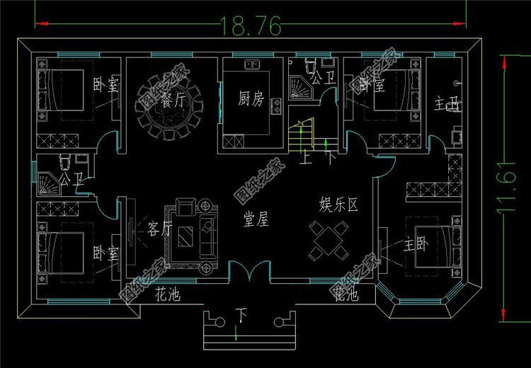 氣派的農村一層自建房，回家建舒服又好看