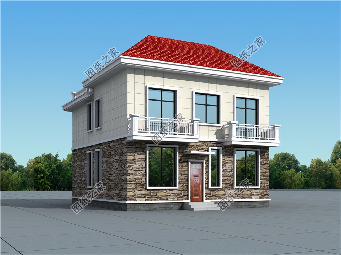 農村18萬左右的自建房該怎么建？看著這款 是不是為你量身打造