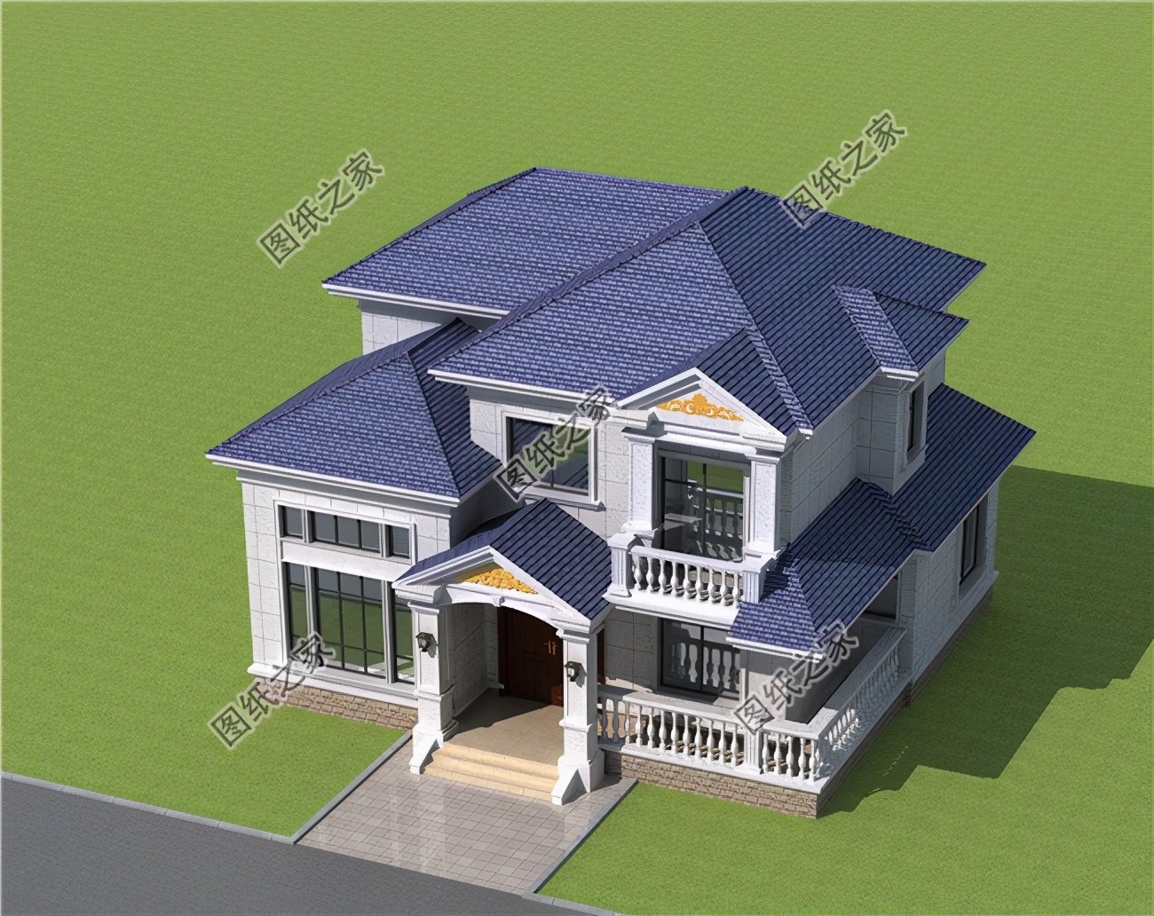 農(nóng)村老家建的房子圖，一層到三層都有，正是建房好時(shí)節(jié)