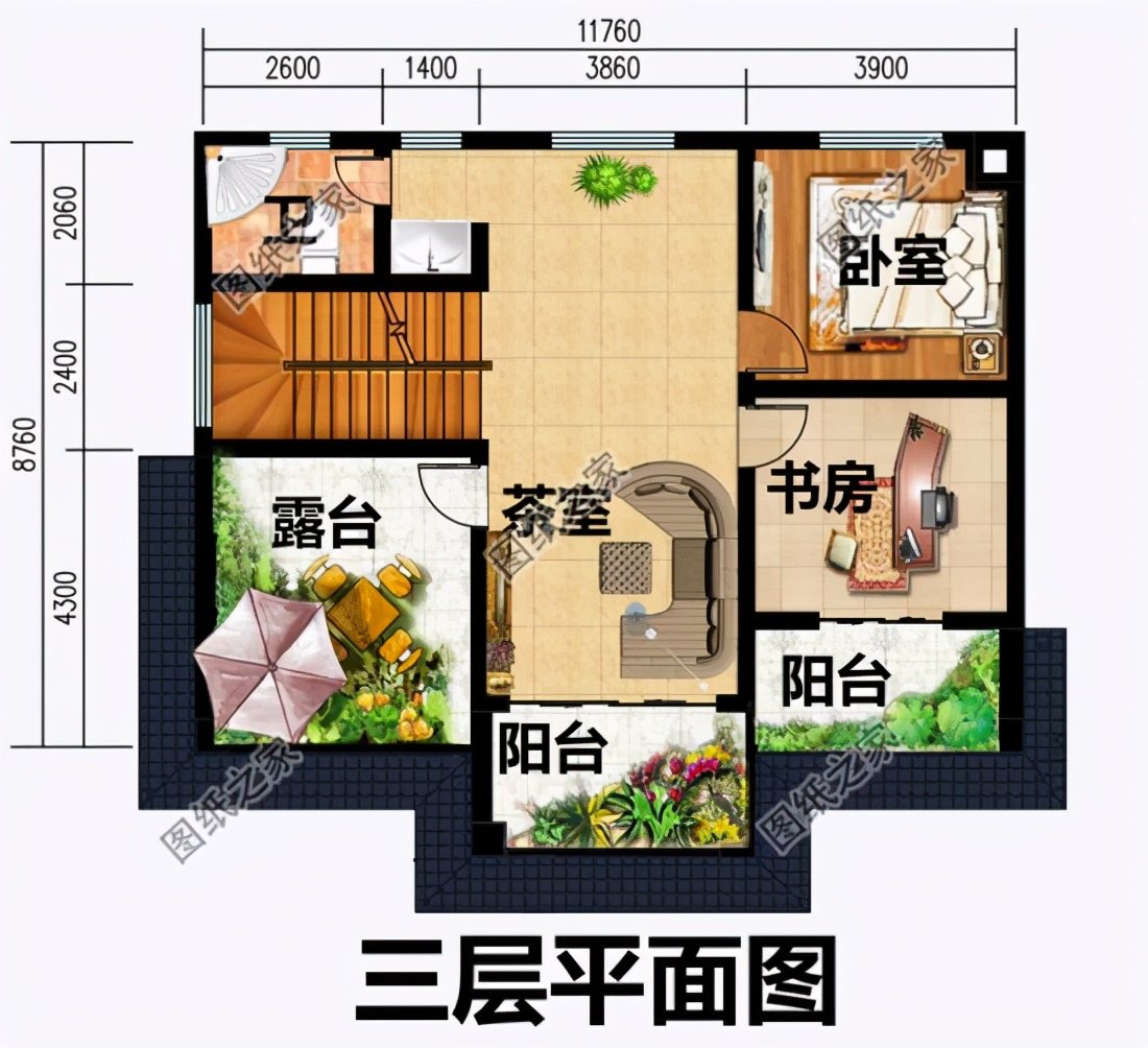 農村磚混三層自建房設計圖，適合自己的才最舒適，建好讓人百看不厭