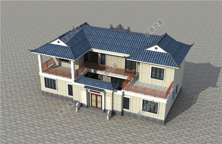 現代風二層別墅設計圖，建一棟用來結婚正合適，布局超贊