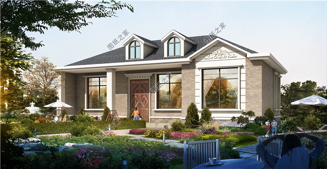 自建農村一層房，這樣的小別墅符合你的胃口