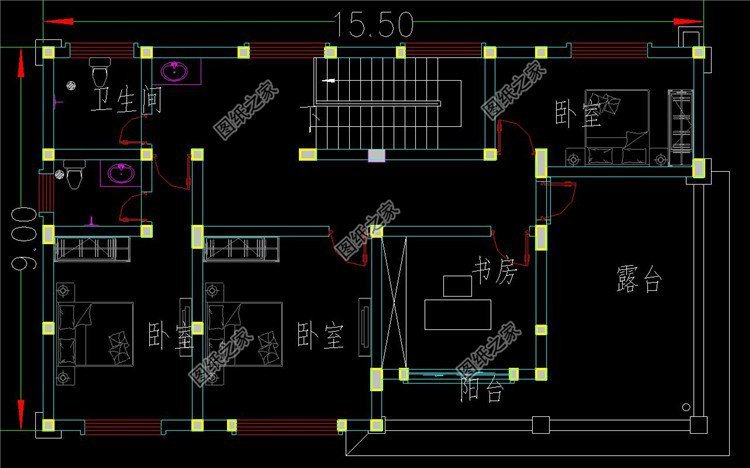 有傳統堂屋戶型的自建房，布局真心的贊！