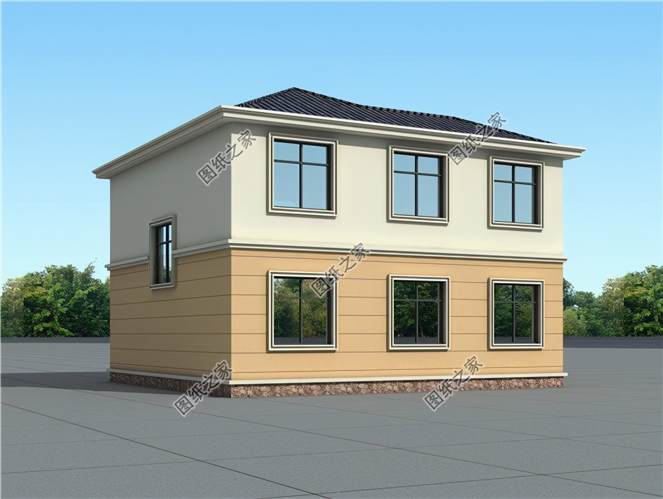 5款農村自建房設計，多種風格效果，總有一款你中意