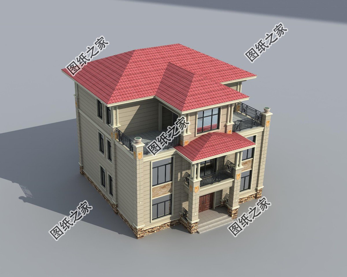 農村100平左右的自建房圖，款款都讓你怦然心動