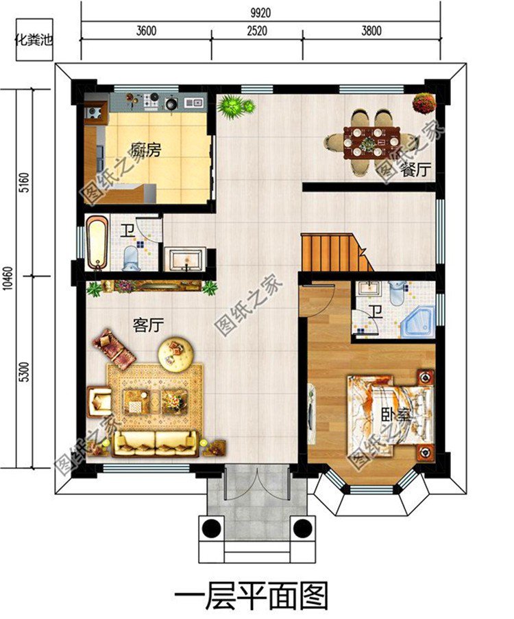 三層農村樓房設計圖，2026年建房選這款準沒錯，收藏圖紙不迷路
