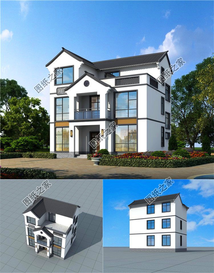 主體20萬(wàn)的自建房設(shè)計(jì)圖，戶型美觀造價(jià)低，簡(jiǎn)直為農(nóng)村朋友量身定做