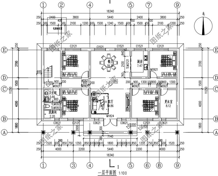 現(xiàn)代別墅外觀效果圖，前兩套80后最愛(ài)，但大多數(shù)人還是選擇建第三套
