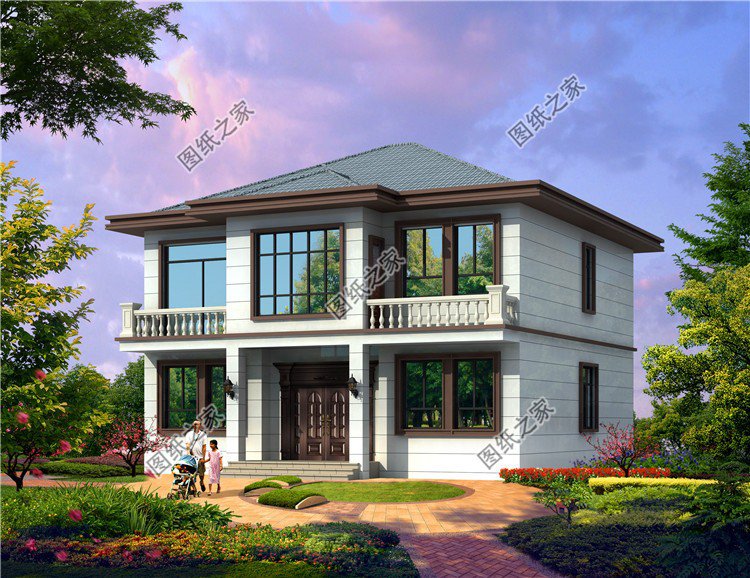 現(xiàn)代別墅外觀效果圖，前兩套80后最愛(ài)，但大多數(shù)人還是選擇建第三套