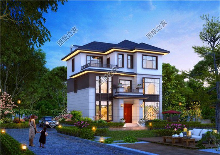 占地110平米房子設計圖，回村建房的好選擇，錯過可有的后悔了