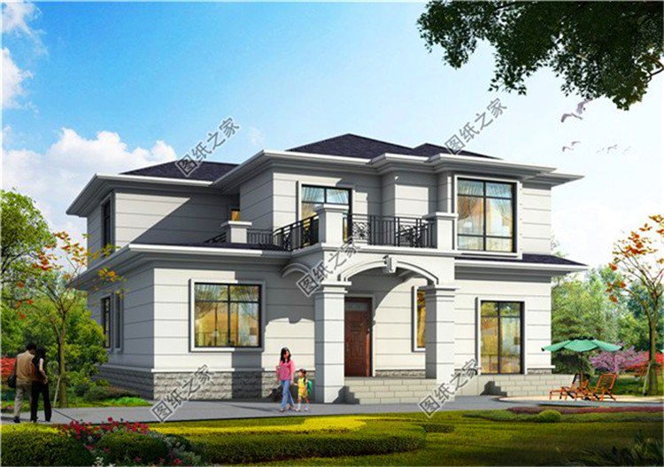 農(nóng)村小別墅設(shè)計(jì)圖，實(shí)用的小戶型設(shè)計(jì)，對稱設(shè)計(jì)簡直太美了