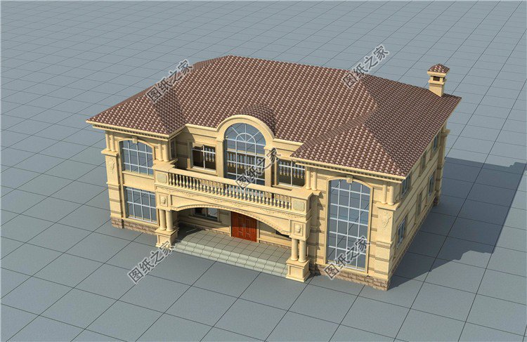 農(nóng)村小別墅設(shè)計(jì)圖，實(shí)用的小戶型設(shè)計(jì)，對稱設(shè)計(jì)簡直太美了