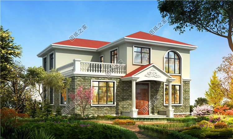 農村普通自建房戶型圖，這三款同樣大氣，最后一款我真的愛了