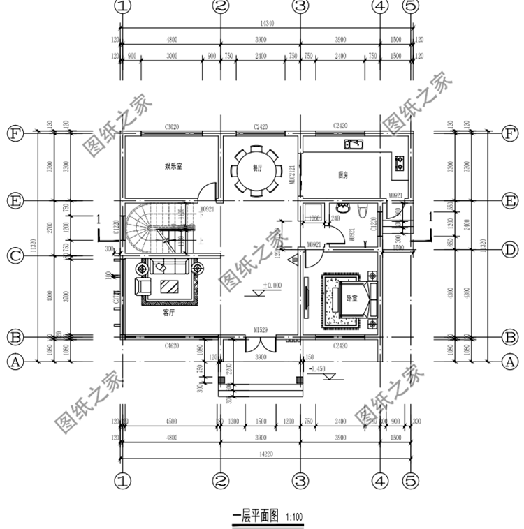 最新農村住房設計圖，戶型不錯，收了圖紙趕快回老家建去吧