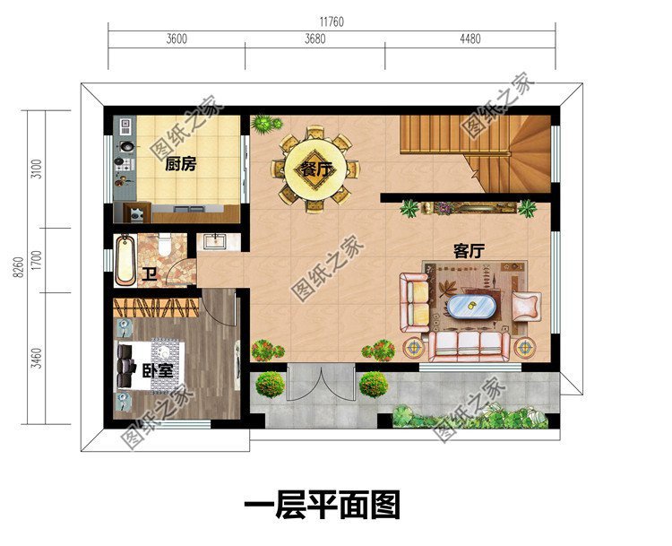 2026年新款小型別墅圖，布局舒適，你們看了一定喜歡