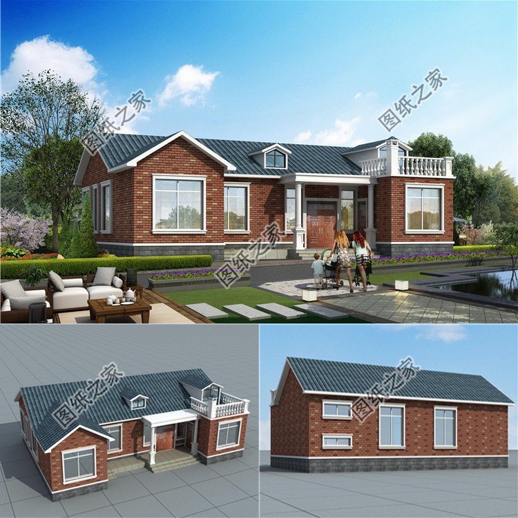 四間大平層自建房集合，你離瀟灑鄉村生活，只差一棟別墅的距離