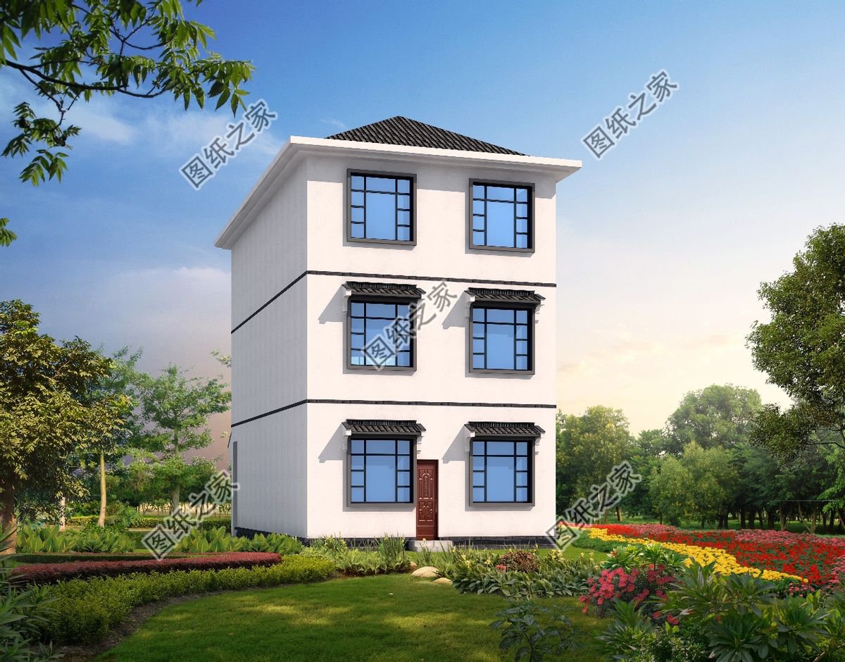 寬7米的農(nóng)村別墅，這三款我都看花眼了