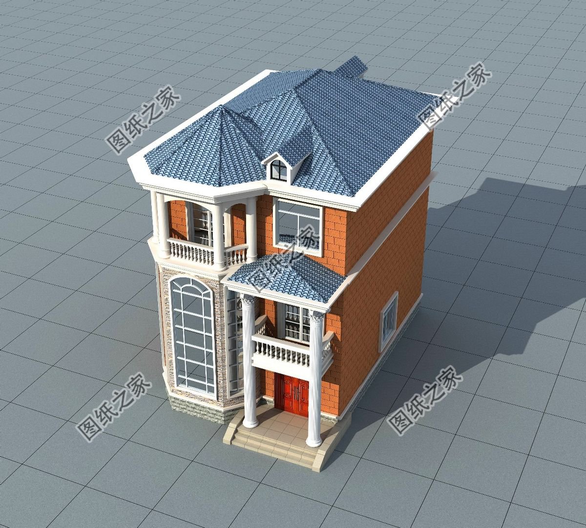 寬7米的農(nóng)村別墅，這三款我都看花眼了