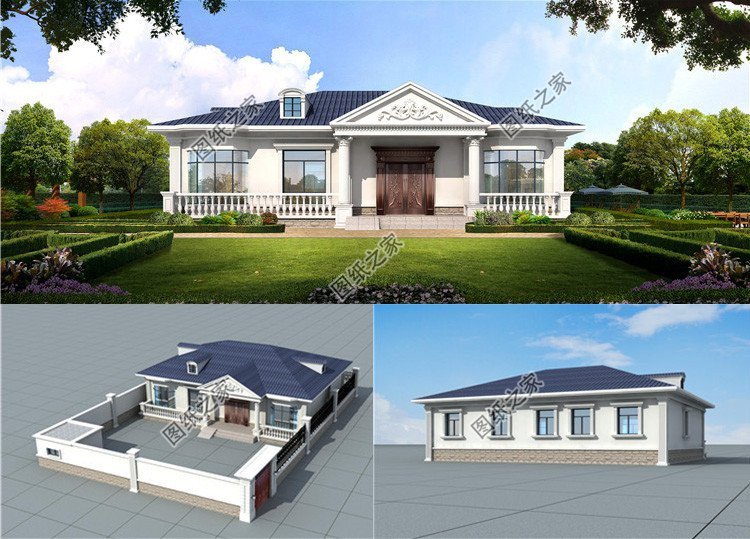 宅基地那么珍貴，建一棟喜歡的一層房才重要