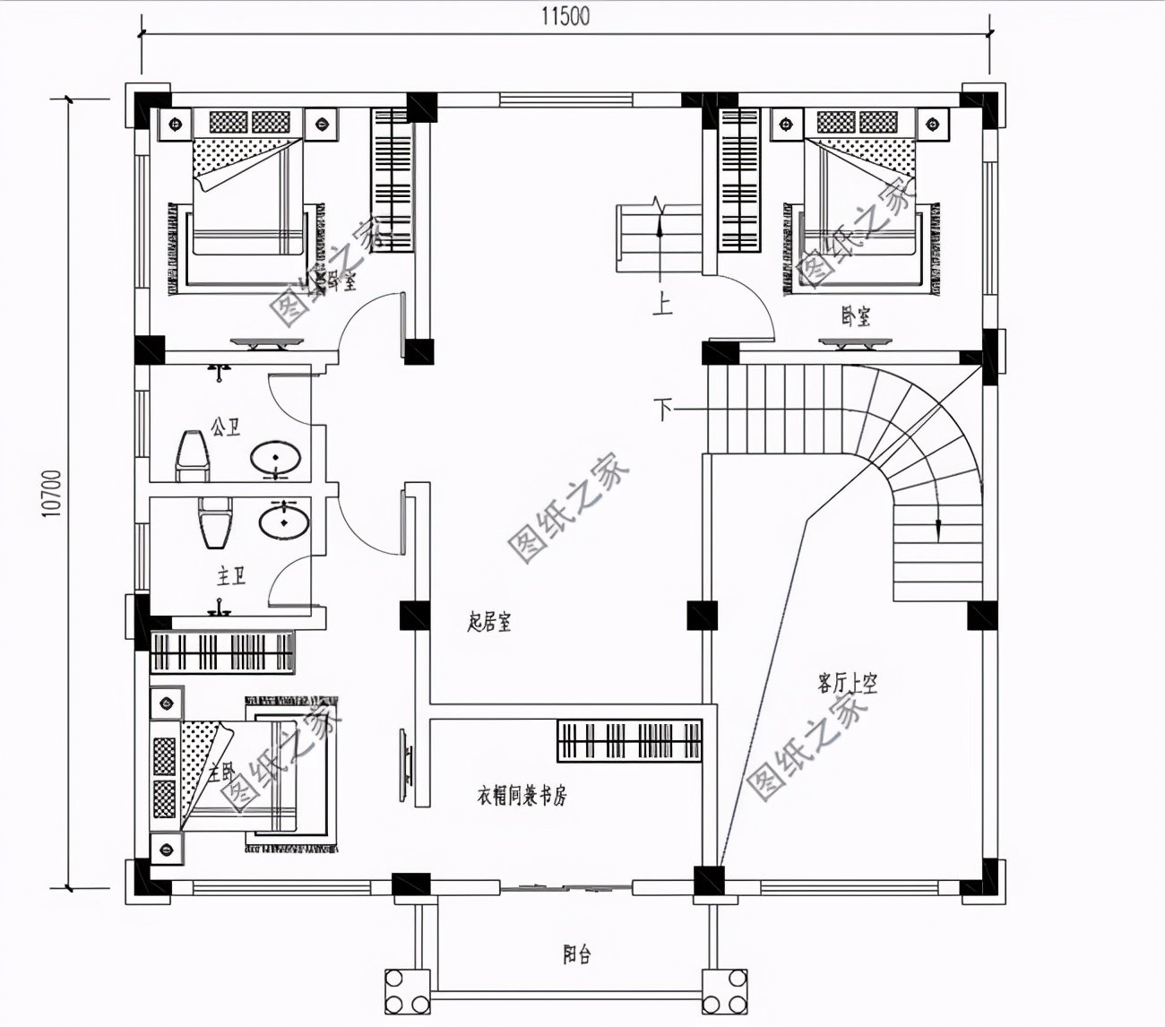 有涼亭的三層別墅，自從建了這三棟，家門都不出