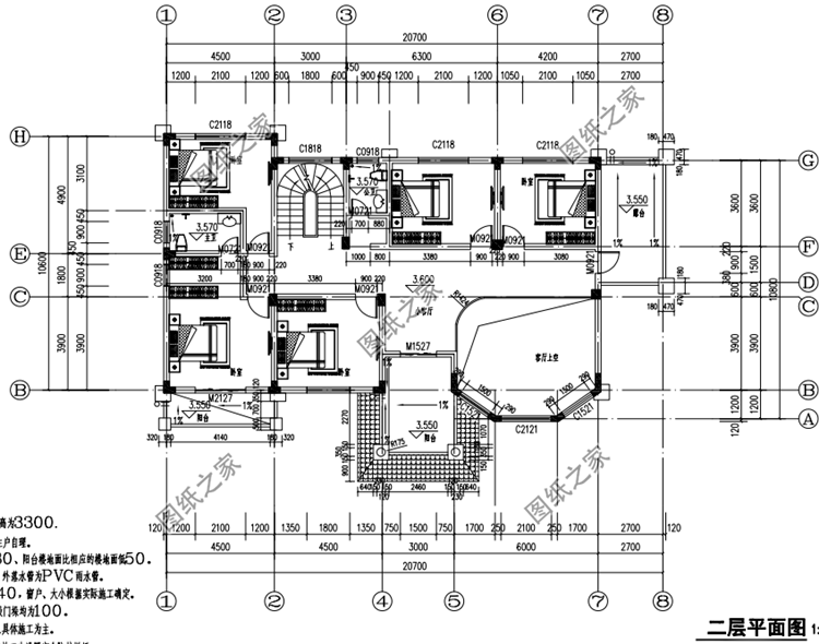 一般農村二層房效果圖，建出來美過效果圖，裝修溫馨時尚顯大氣
