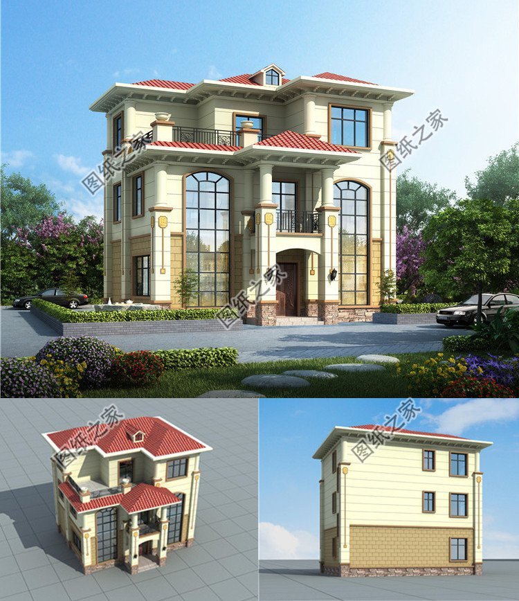 110平米左右的三層別墅，你家建了嗎？